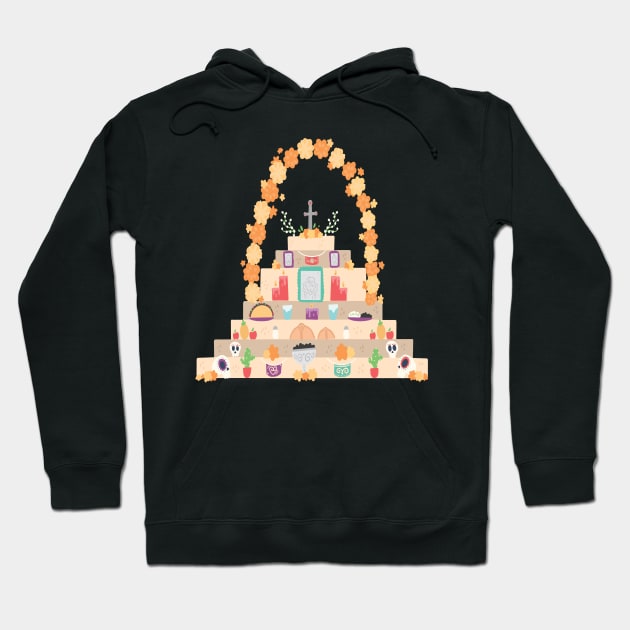 Altar de Muertos Hoodie by Gigart